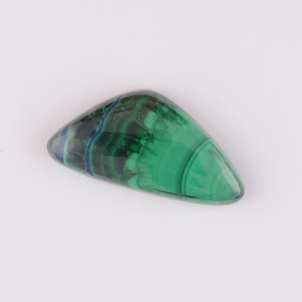 Malachite & chrysocolla cabochon - 4460