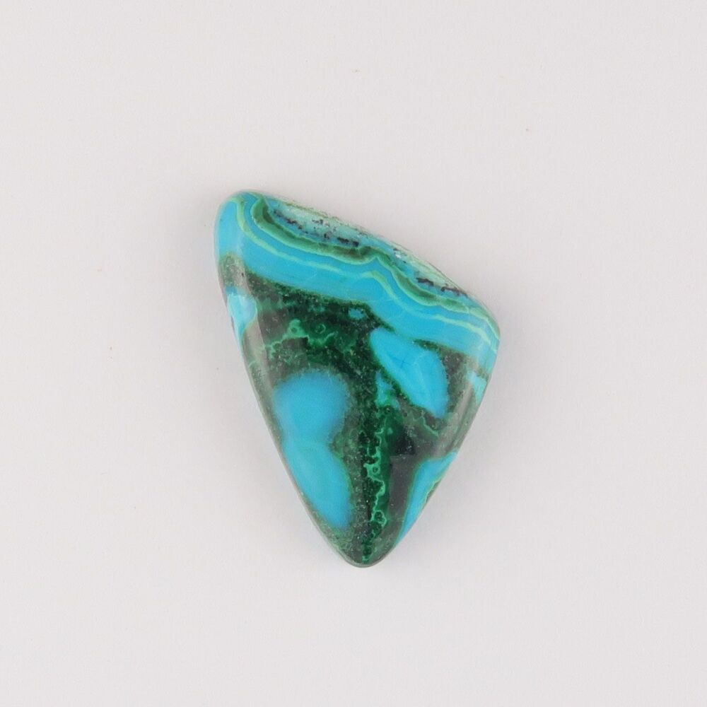 Malachite & chrysocolla cabochon - 4472