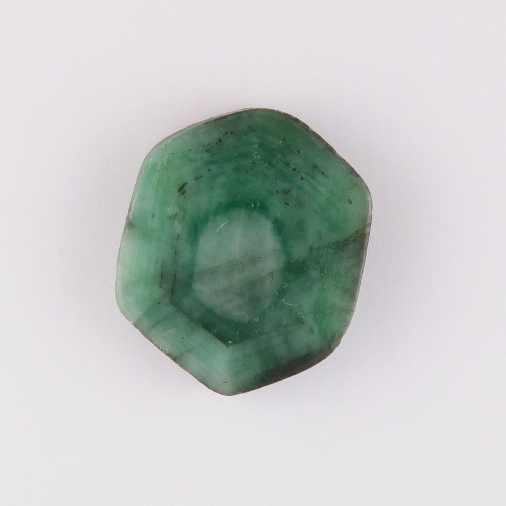 Emerald crystal slice - 4440