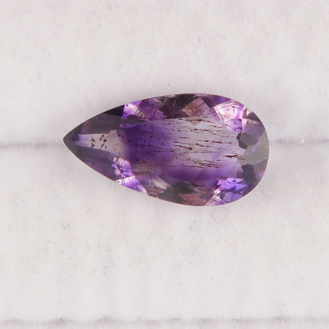 Amethyst with hematite inclusions - 4532