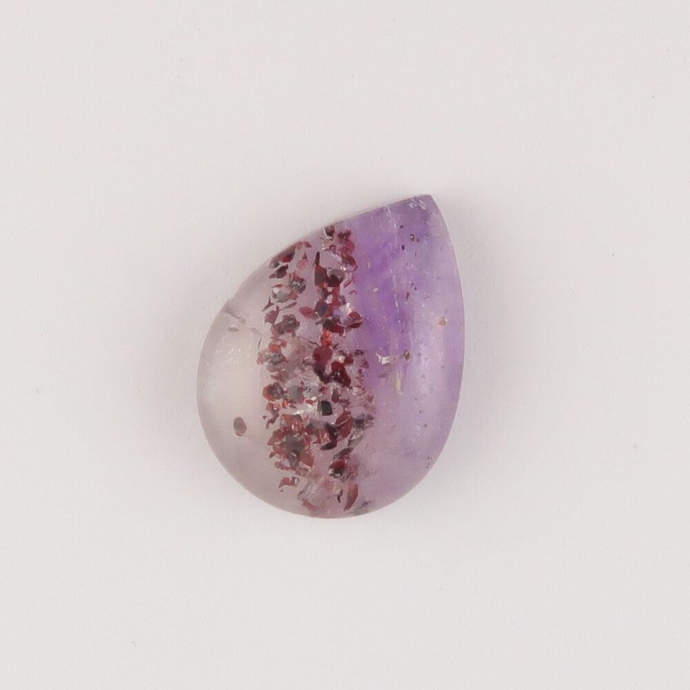 Amethyst with hematite inclusions - 4375