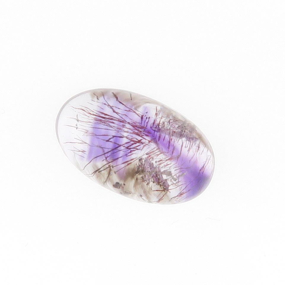 Amethyst with hematite inclusions - 4481