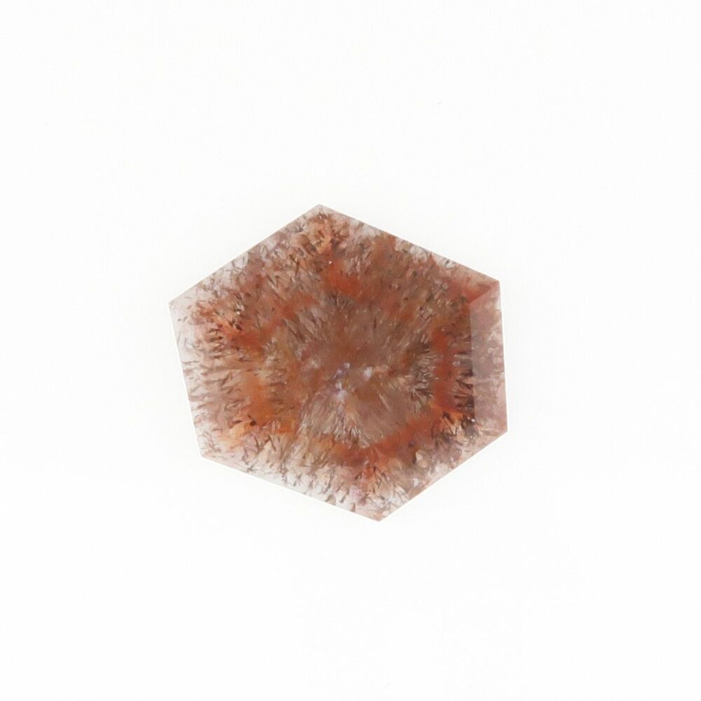 "Super seven" quartz with growth pattern - 4535