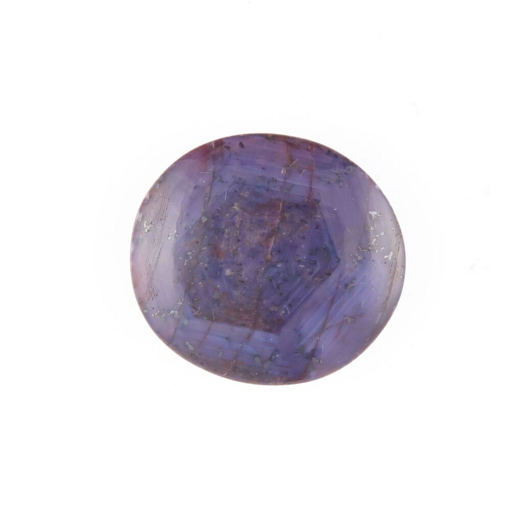Star Sapphire cabochon with sheen & growth pattern - 1857