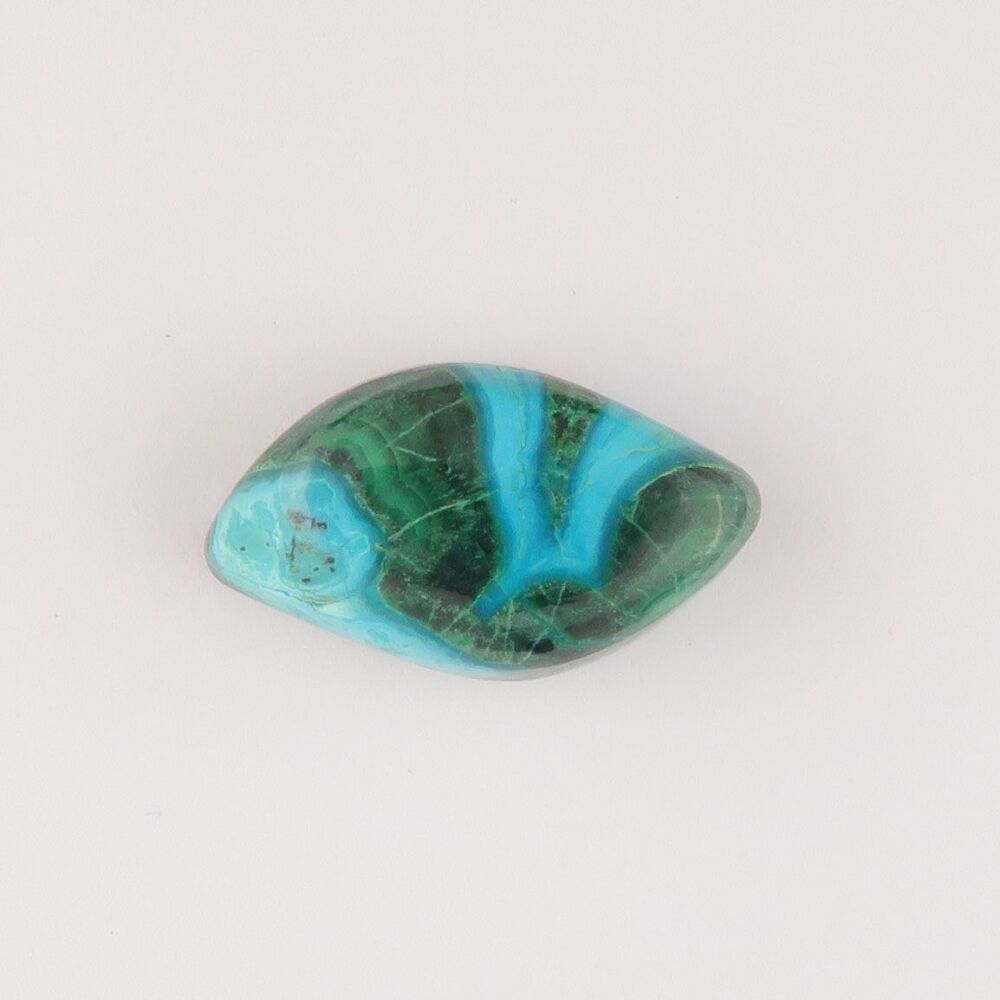 Malachite & chrysocolla cabochon - 4227