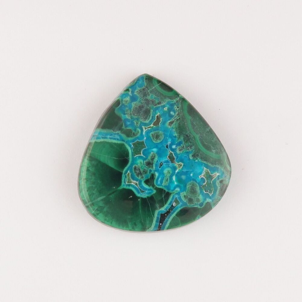 Malachite & chrysocolla cabochon - 4228