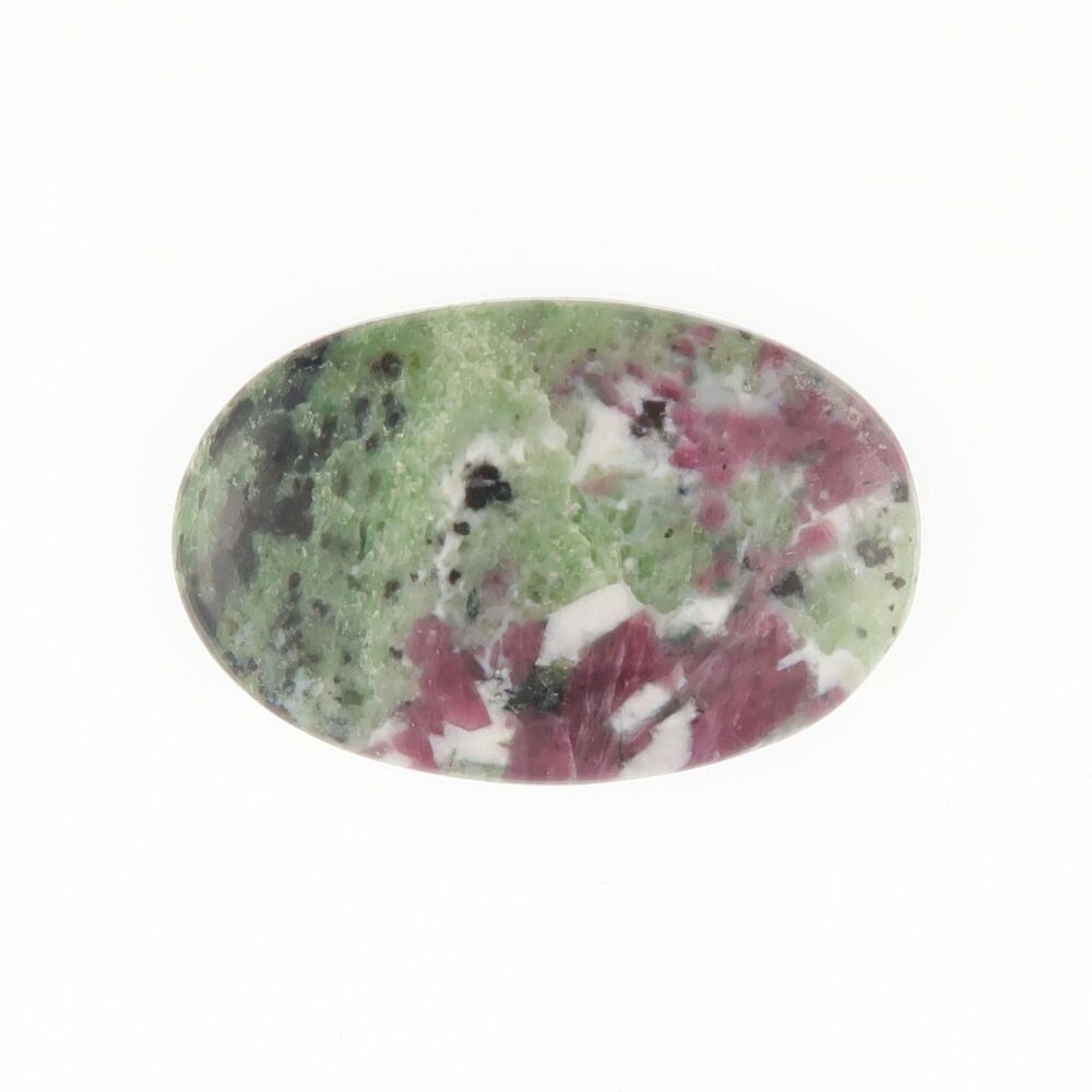 Ruby in zoisite cabochon - 4483