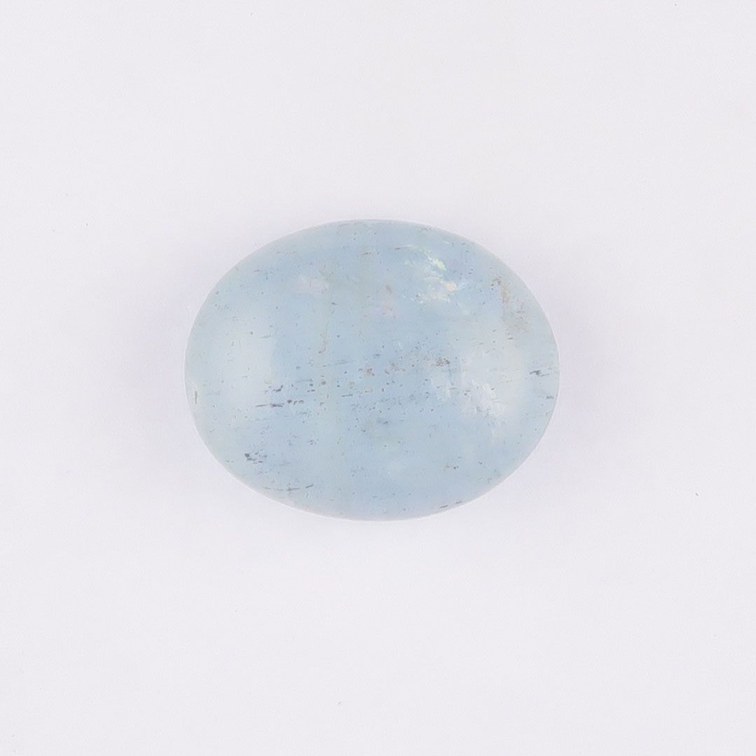 Aquamarine with inclusions - 4341