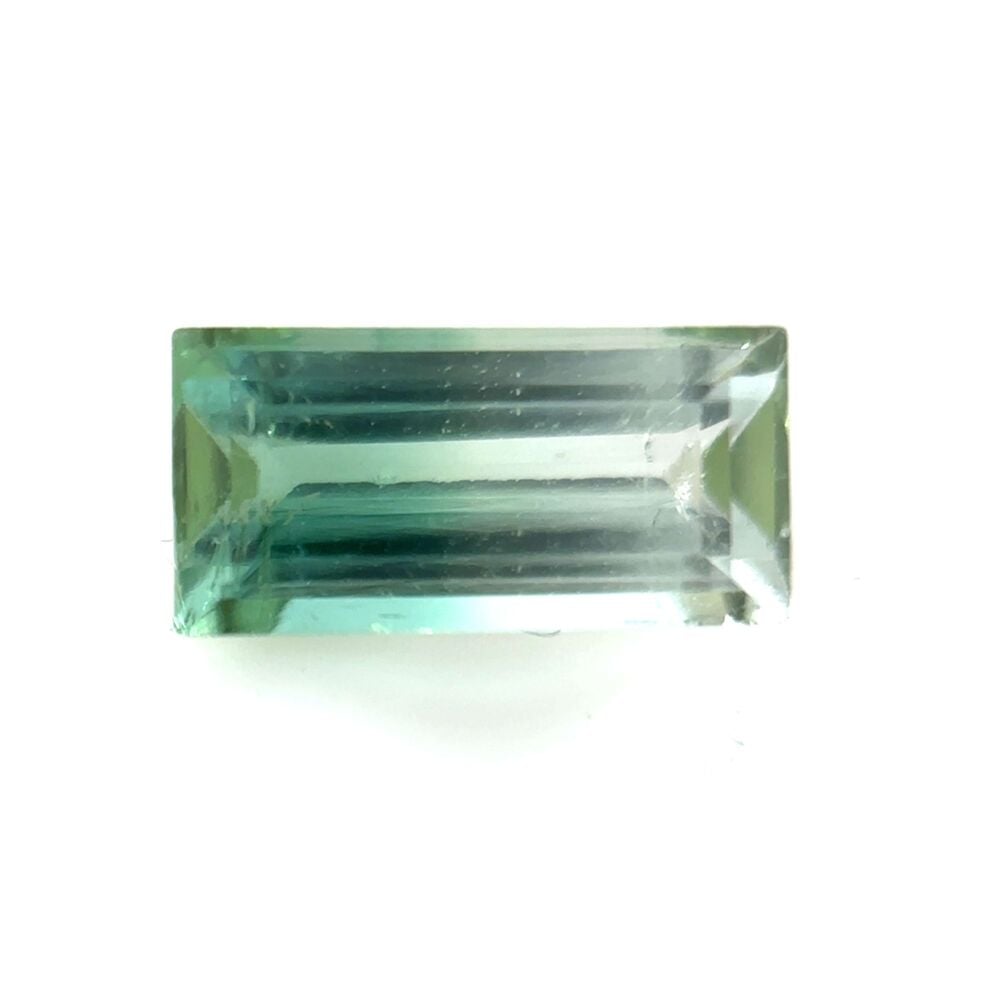 Tourmaline bi-colour blue/green faceted - 4179