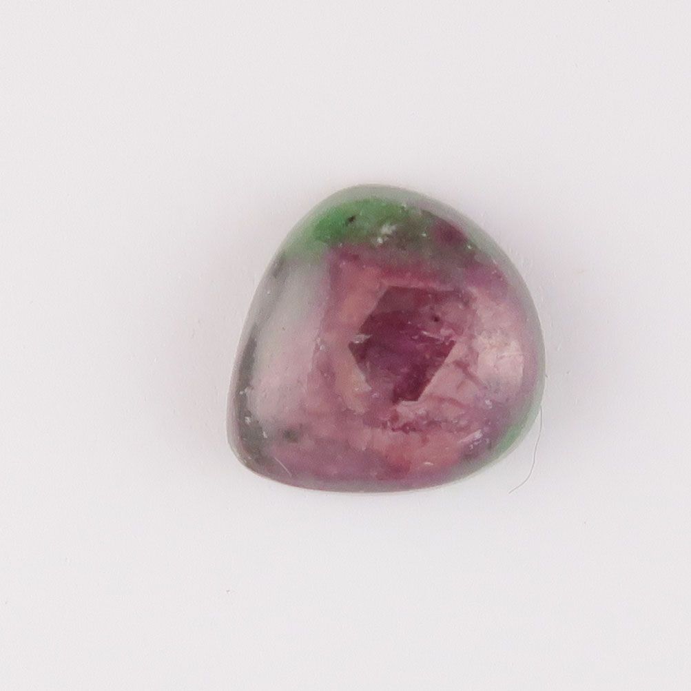 Ruby in zoisite cabochon - 4393
