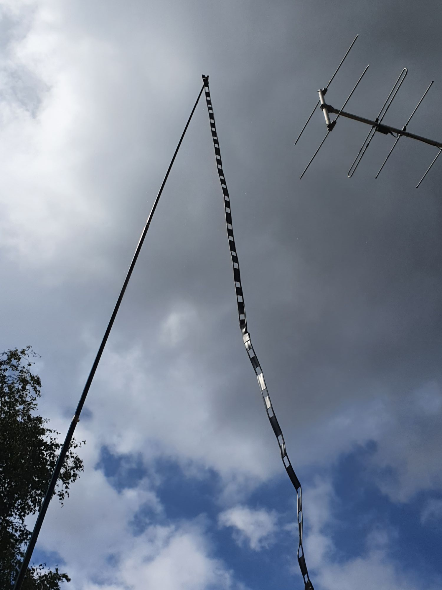 VHF Pocket Jim, slim jim, slim jim, 2m, 144MHz, jpole, 4m, 6m, 50 MHz