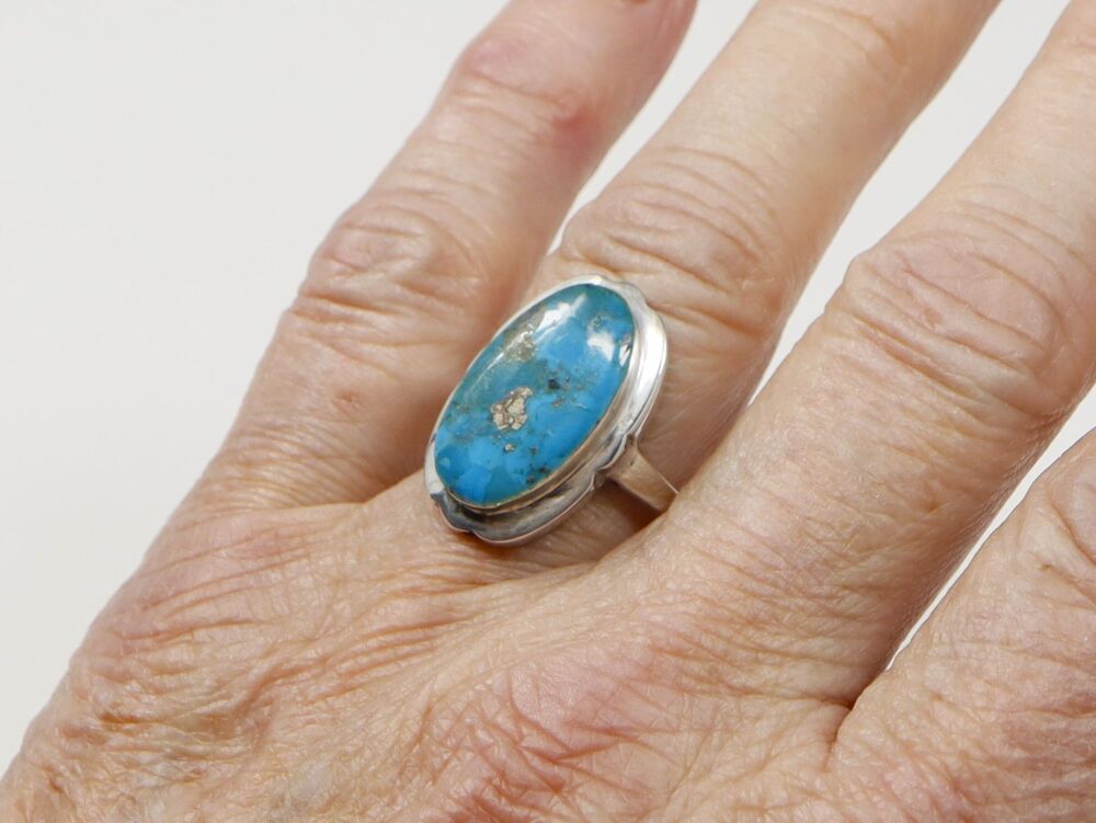 Turquoise rings cheap vintage