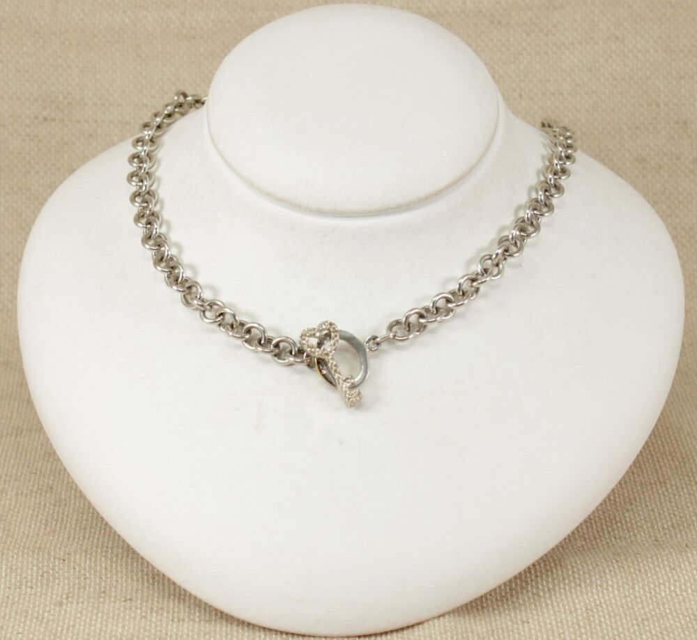 Solid Silver 'T' Bar Belcher Necklace Chain #1522