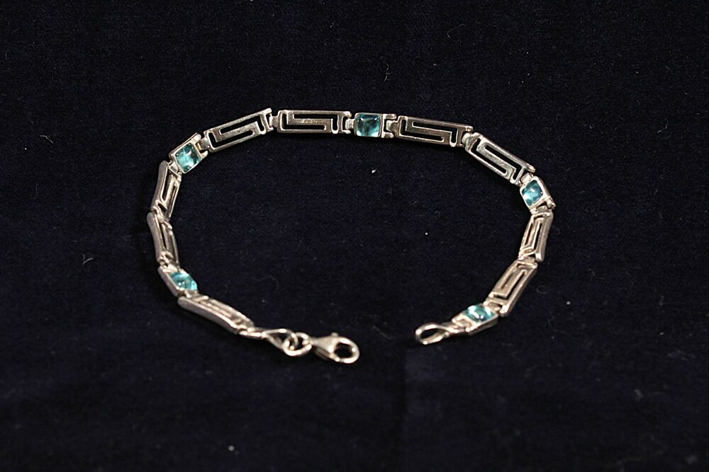 Silver Rennie Mackintosh style Bracelet    #3890