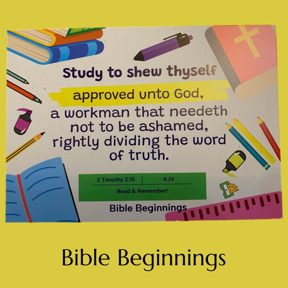 Study Note Card (A6)