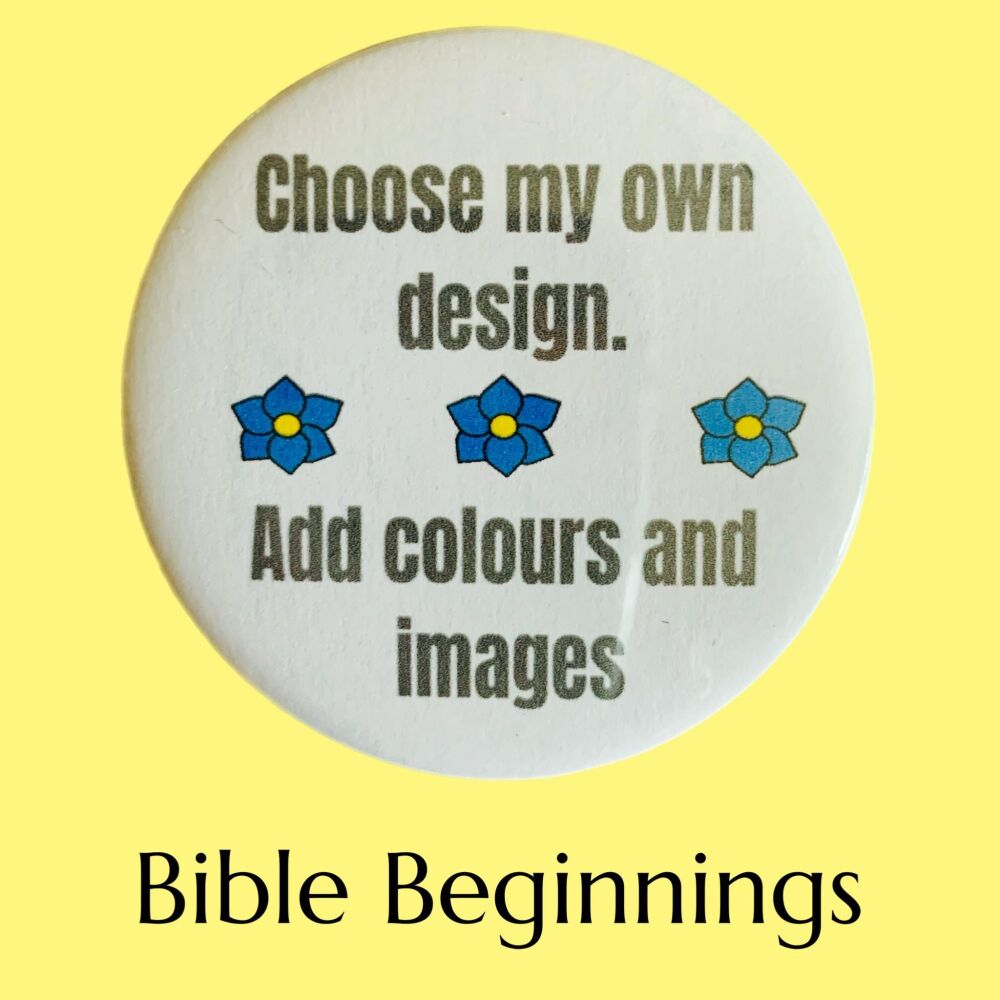 Design Your Own Badge