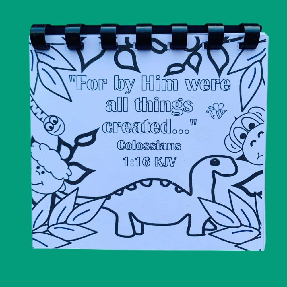 Colouring In Note Book - Dinosaur