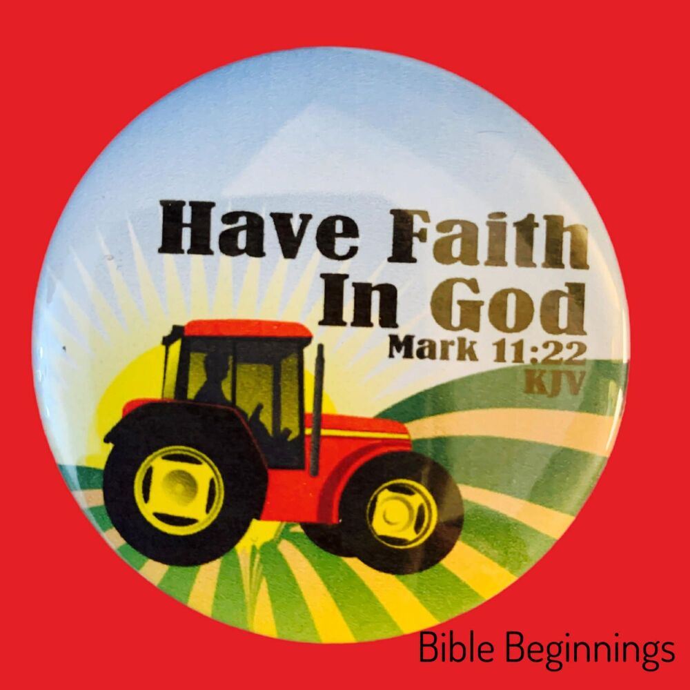 Red Tractor Faith Badge
