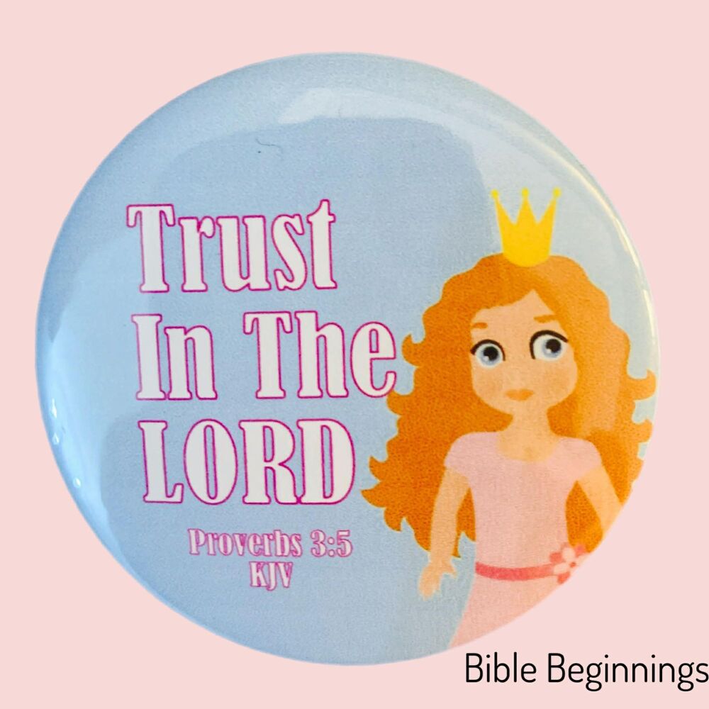 Princess Trust Badge - Blue