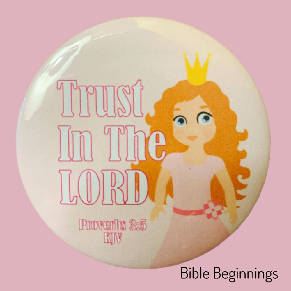 Princess Trust Badge - Pink
