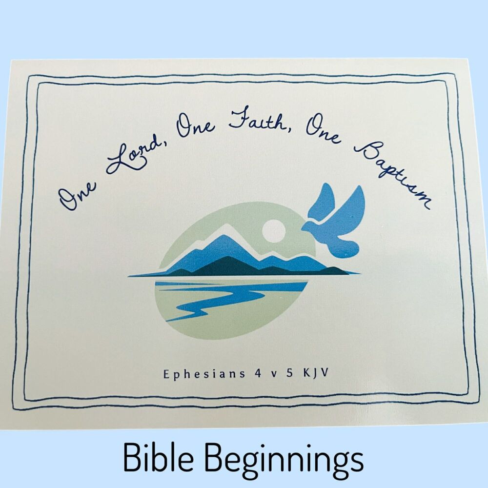 Baptism Card
