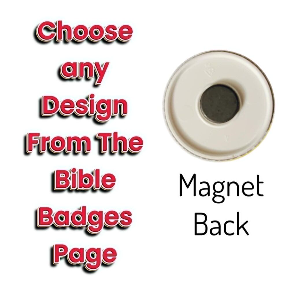 Fridge Magnet - Choose Image From Bible Badges Page