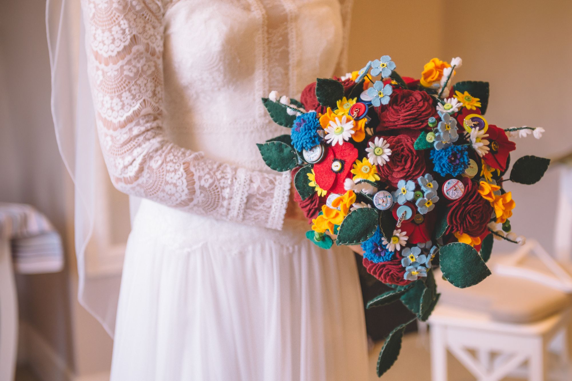 Alternative wedding bouquet