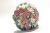 pink and green felt flower bouquet with vintage buttons.jpg