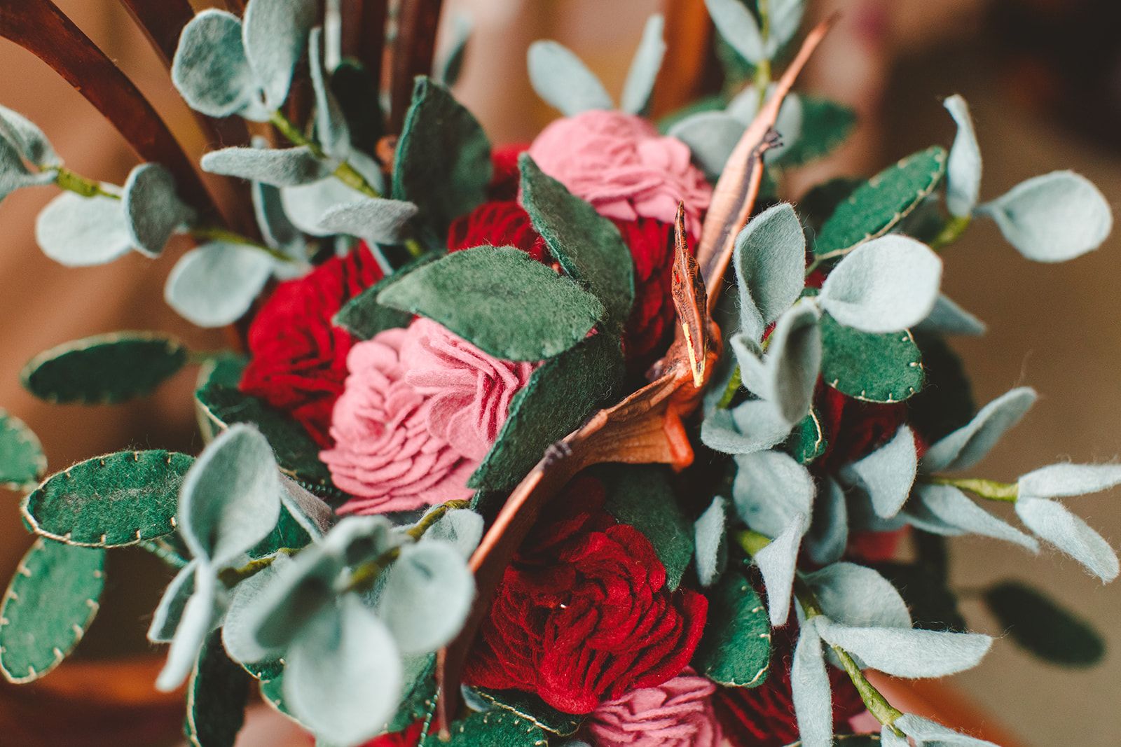 themed wedding bouquet