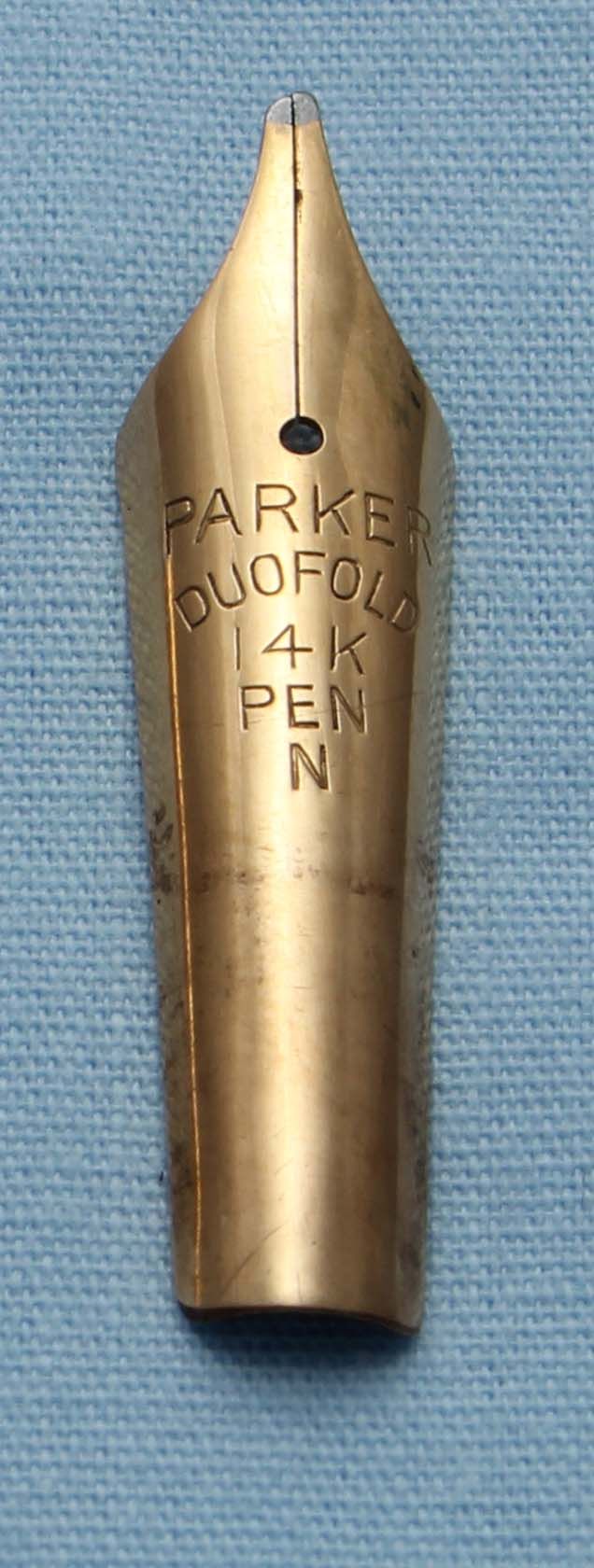 N373 - Parker Duofold Medium Nib