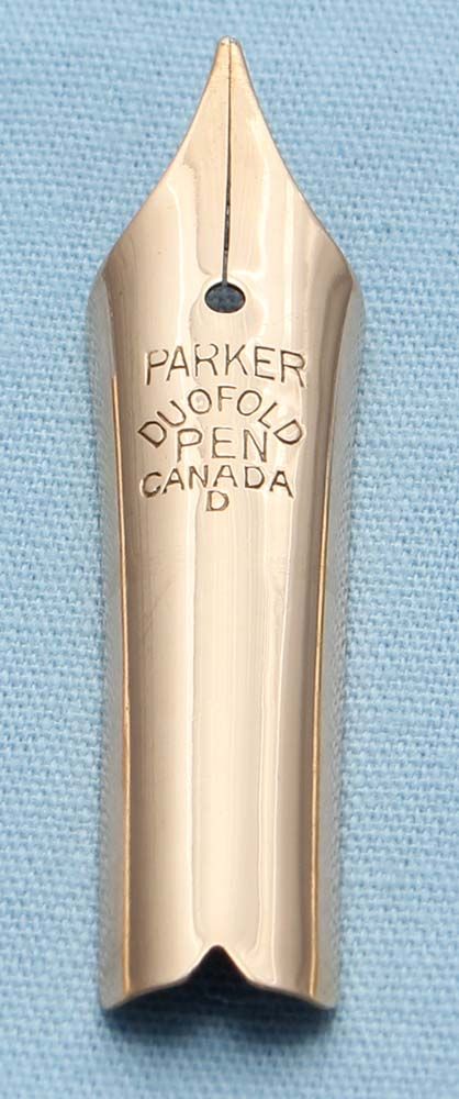 N479- Parker Duofold Senior Medium Nib