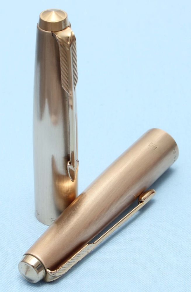 Parker 61 Cirrus Cap in Rolled Gold. Made in UK (S305)