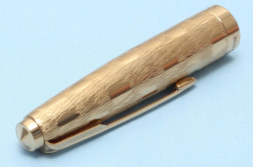 Parker 61 Stratus Cap in Rolled Gold. Made in UK. (S307)