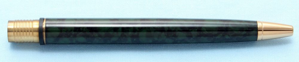 Watermans Exclusive Ball Pen Barrel in Green Marble (S507)