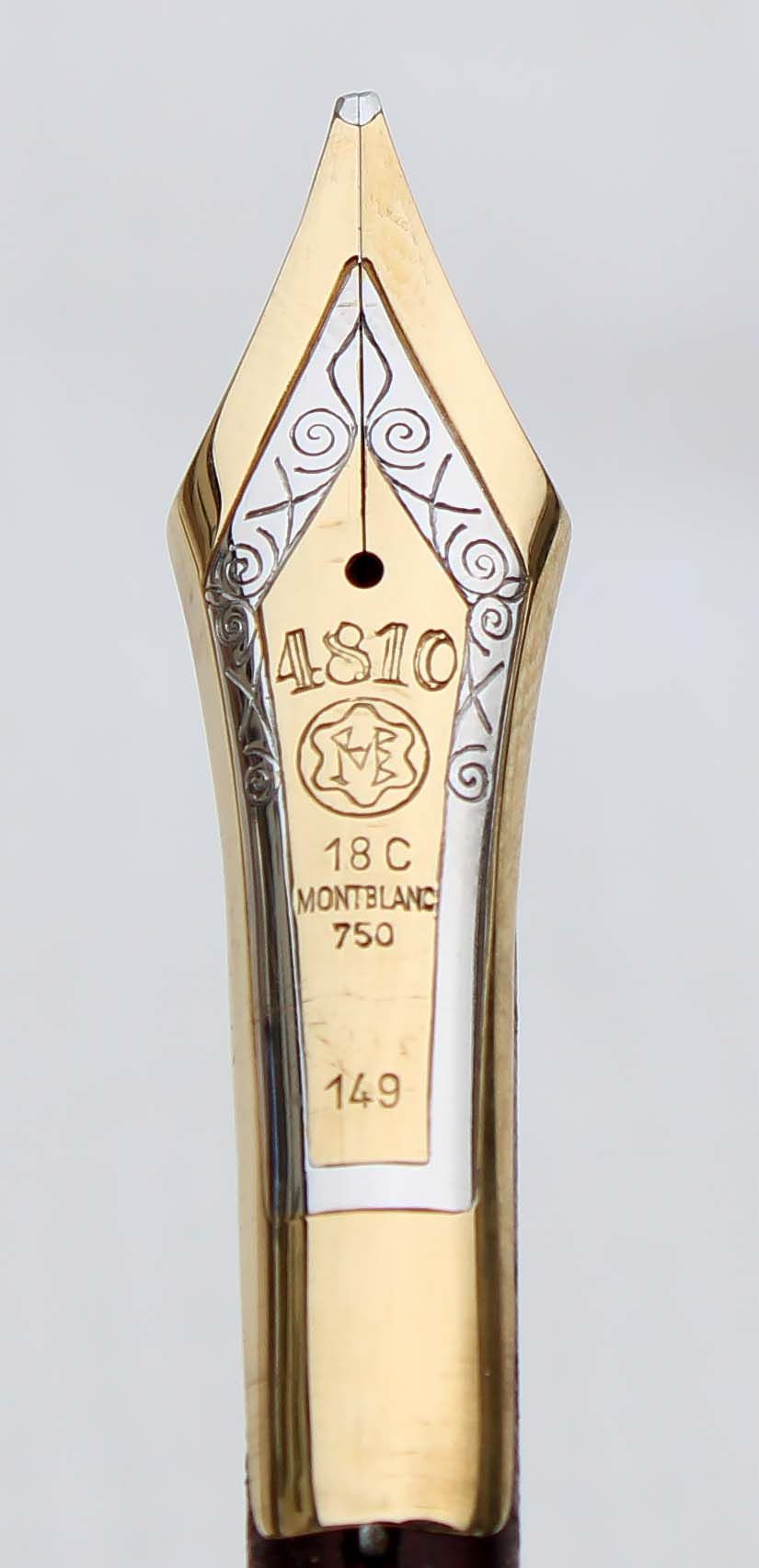 N963  - Montblanc 149 Broad Oblique Nib