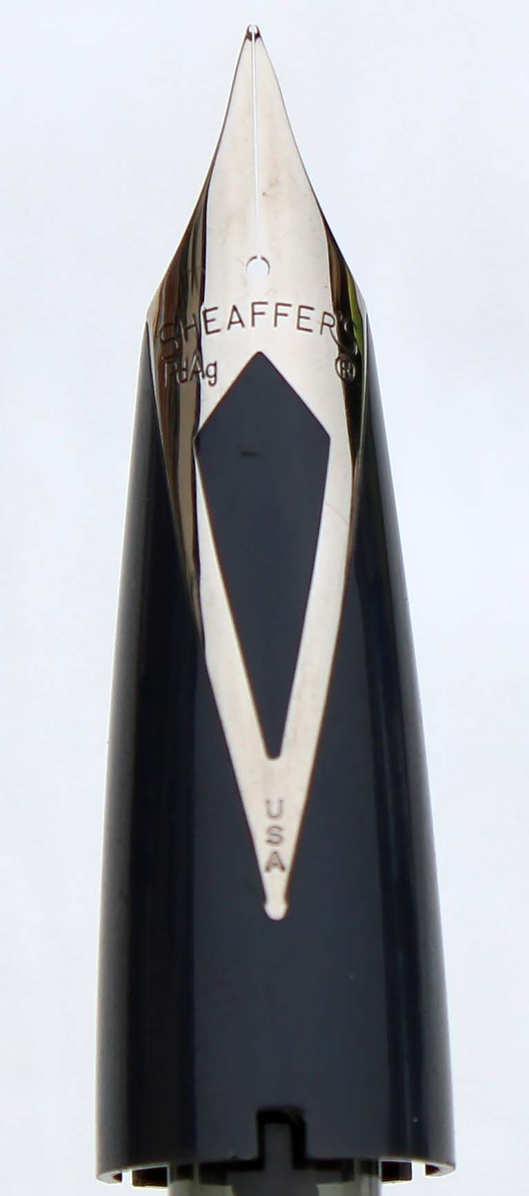 N743 - Sheaffer PFM Pd/Ag Extra Fine Nib - Grey