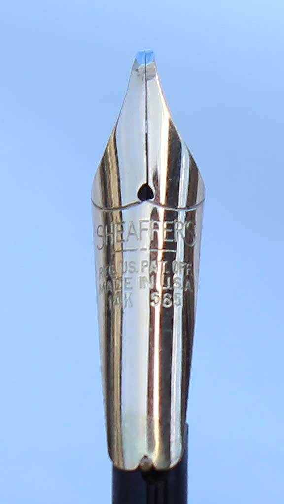 N859  - Sheaffer Snorkel Broad Stub Nib