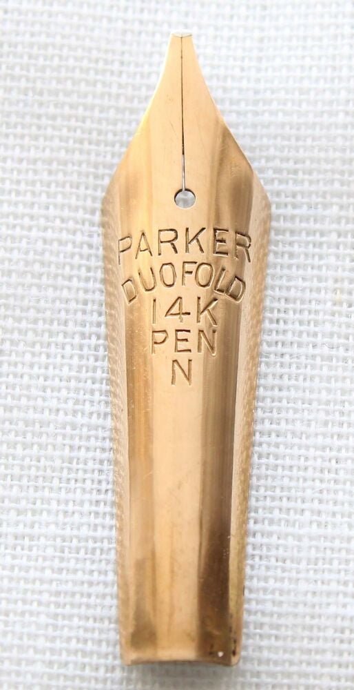 N971- Parker Duofold Senior Broad Stub Nib