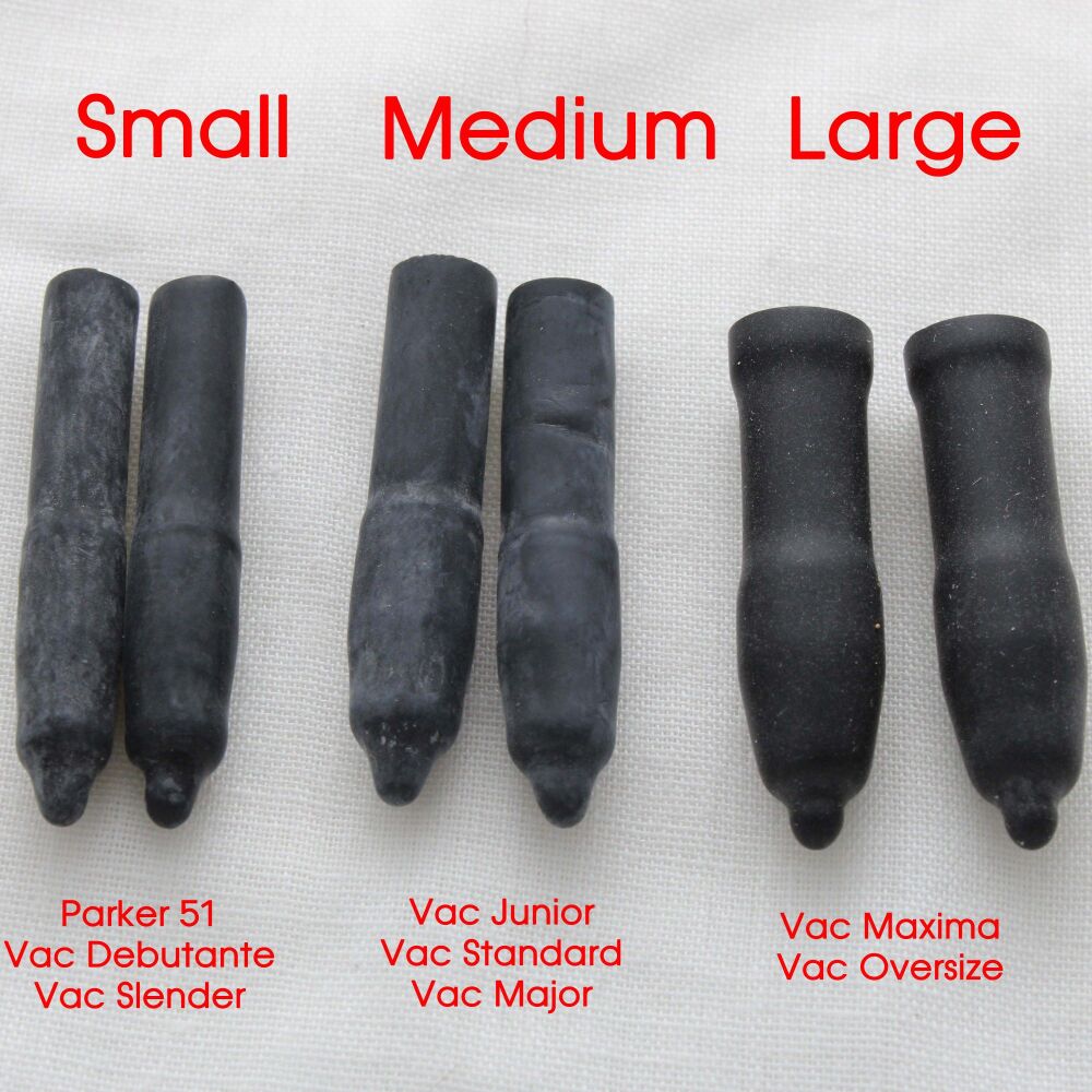 C114  - 2 x Latex Diaphragms for Parker Vacumatic and Parker 51 Vacumatic.