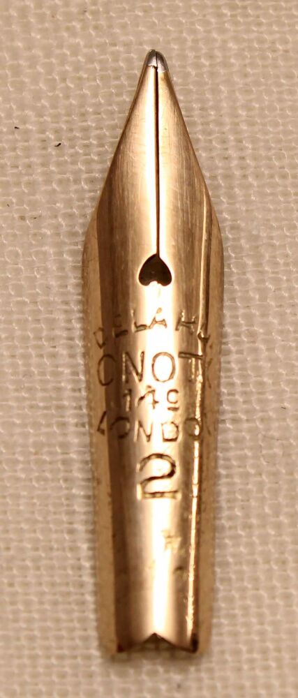 N1308  - Onoto De La Rue Medium Semi Flex Nib