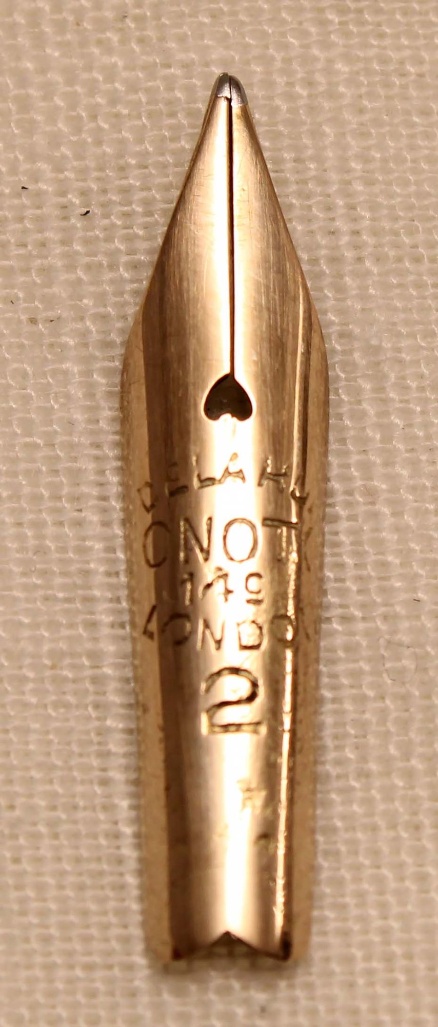 N1308  - Onoto De La Rue Medium Semi Flex Nib