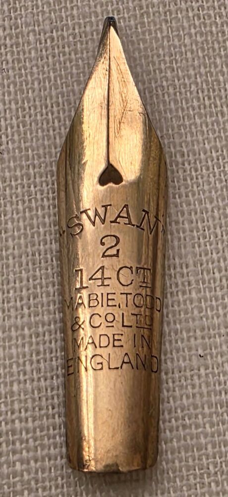 N1142 - Swan No.2  Medium Full Flex Nib