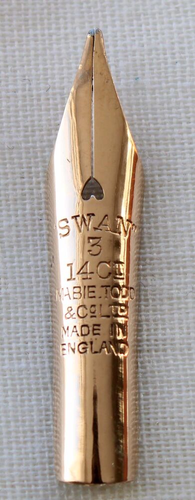 N1151 -Mabie Todd No.3  Medium Semi Flex Nib