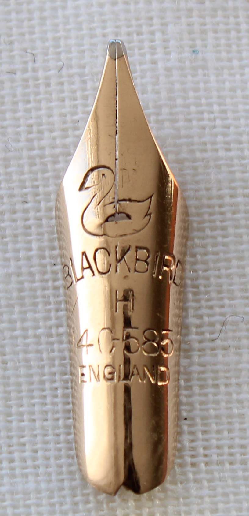 N1177 -Mabie Todd Blackbird Medium Nib