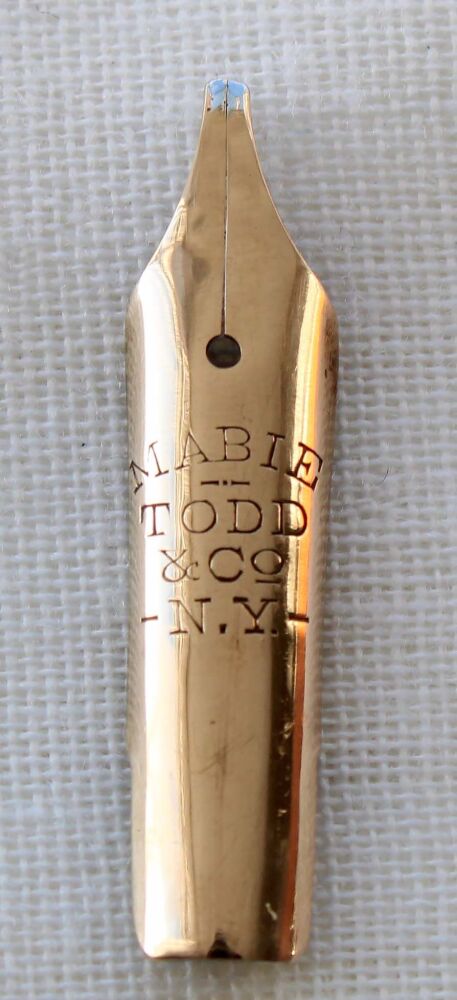 N1183 -Mabie Todd New York Double Broad Italic Nib