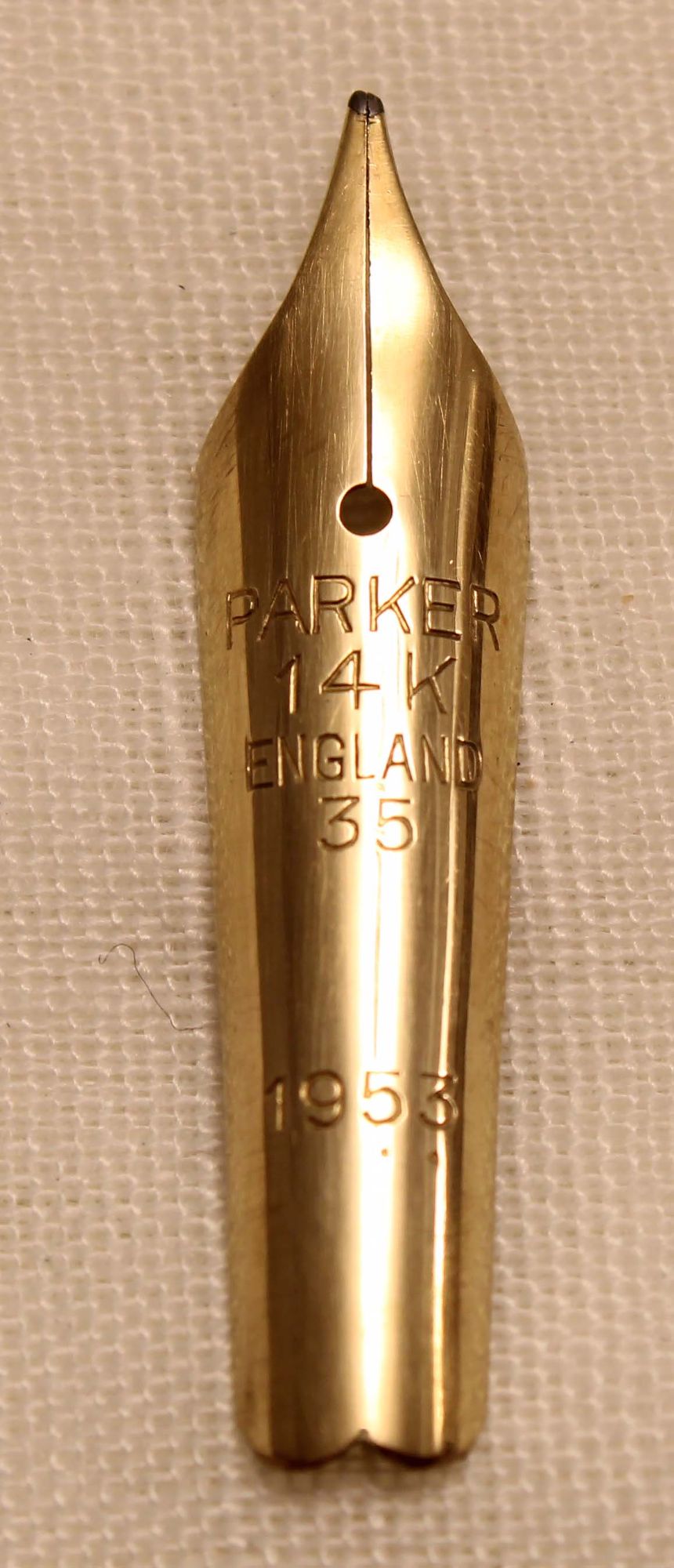 N1131- Parker Duofold Senior No.35 Medium Nib