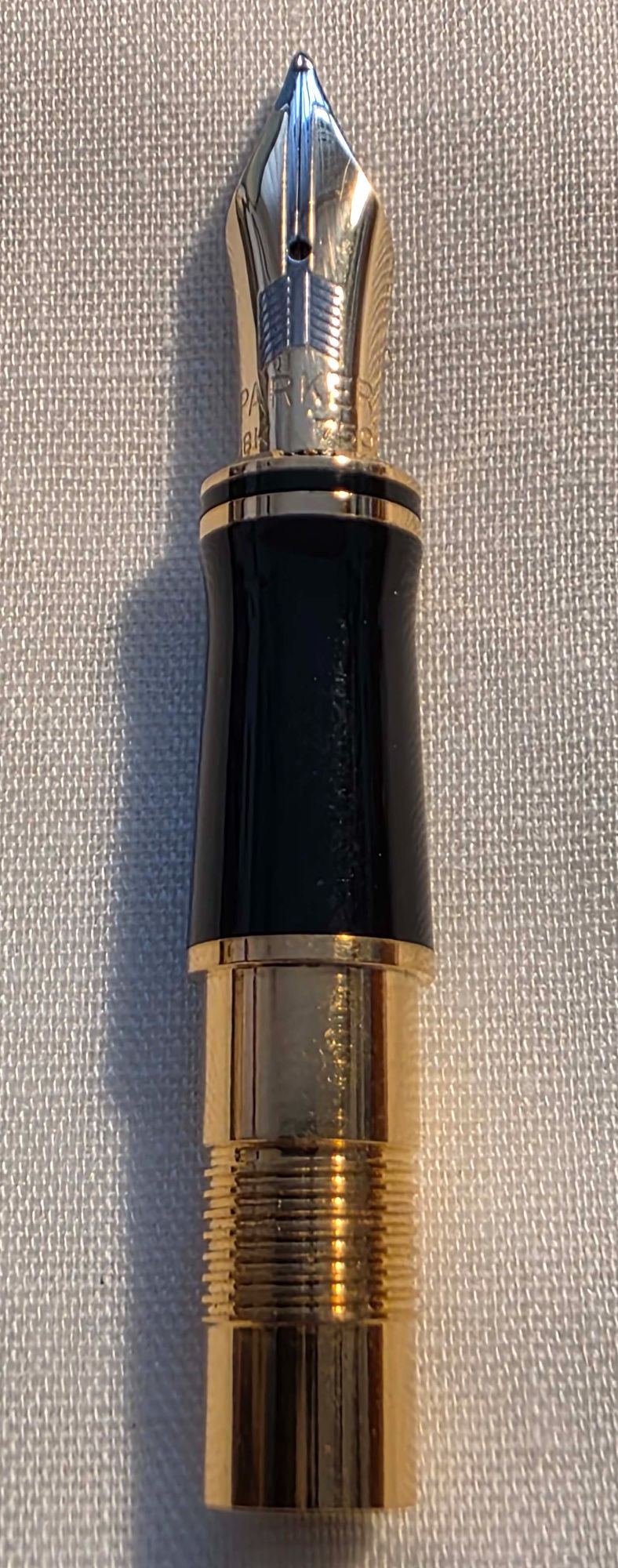 N1066 - Parker Duofold International Medium Nib Unit