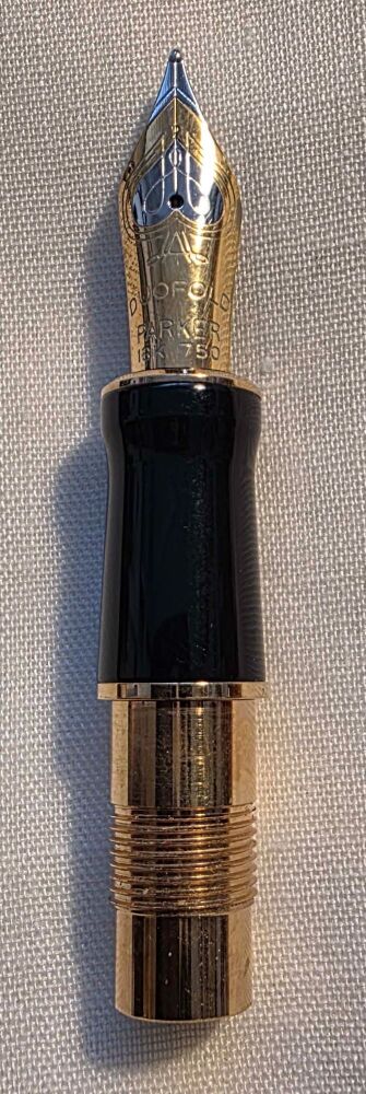 N1065 - Parker Duofold Centennial  MK2 Medium Ace of Spades Nib
