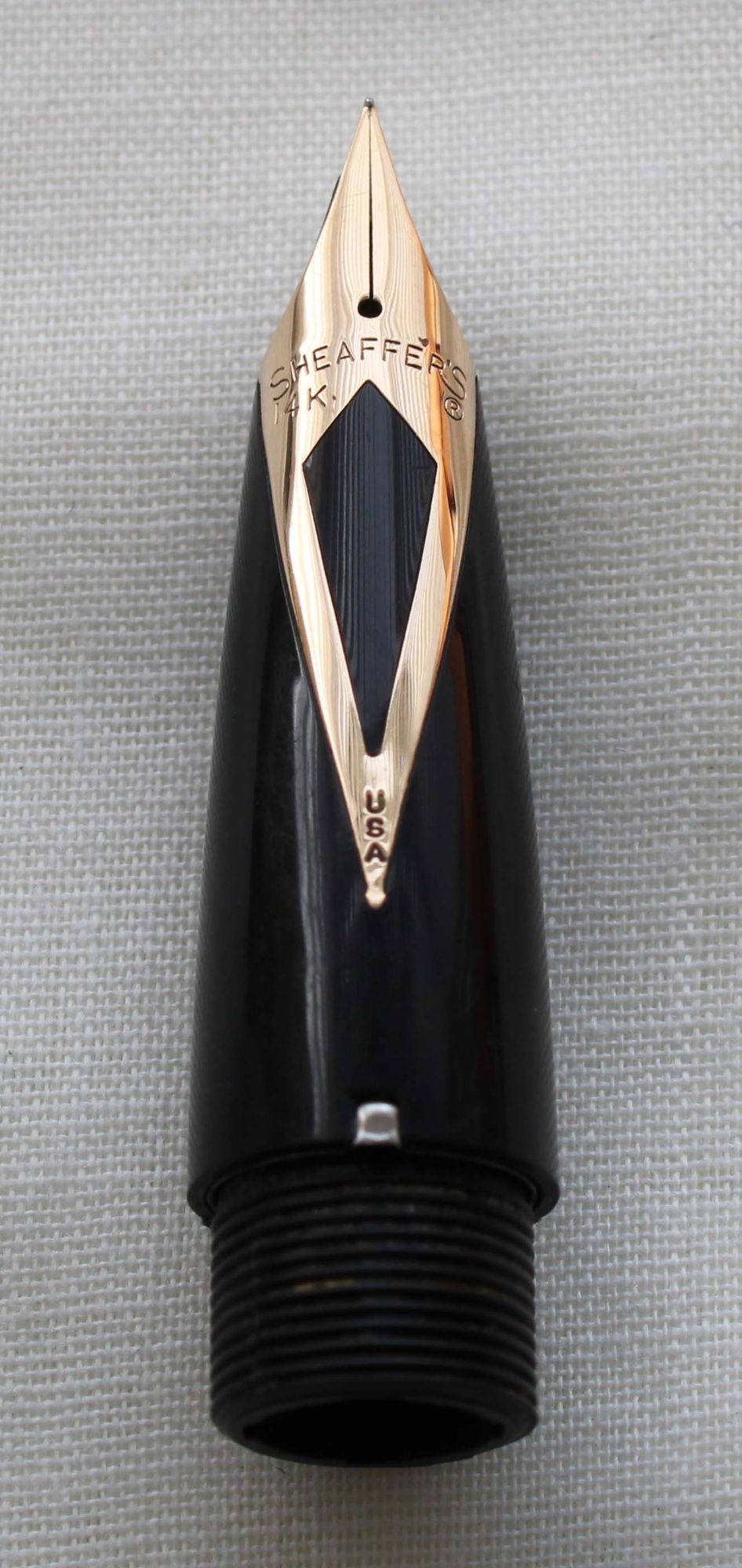 N1191 - Sheaffer PFM Extra Fine Nib - Inc Feed & Connector