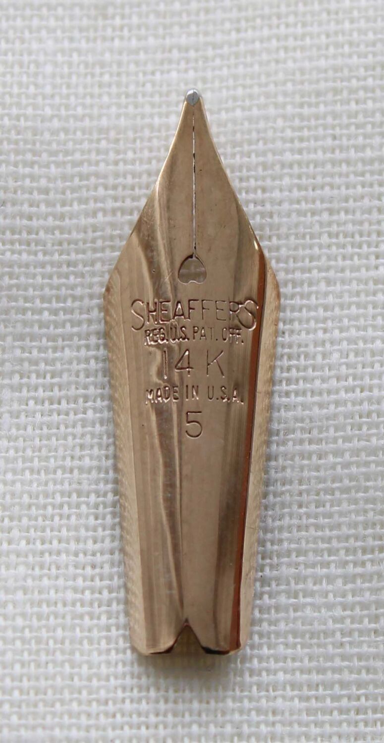 N1076 - Sheaffer Lifetime No.5 Fine Nib